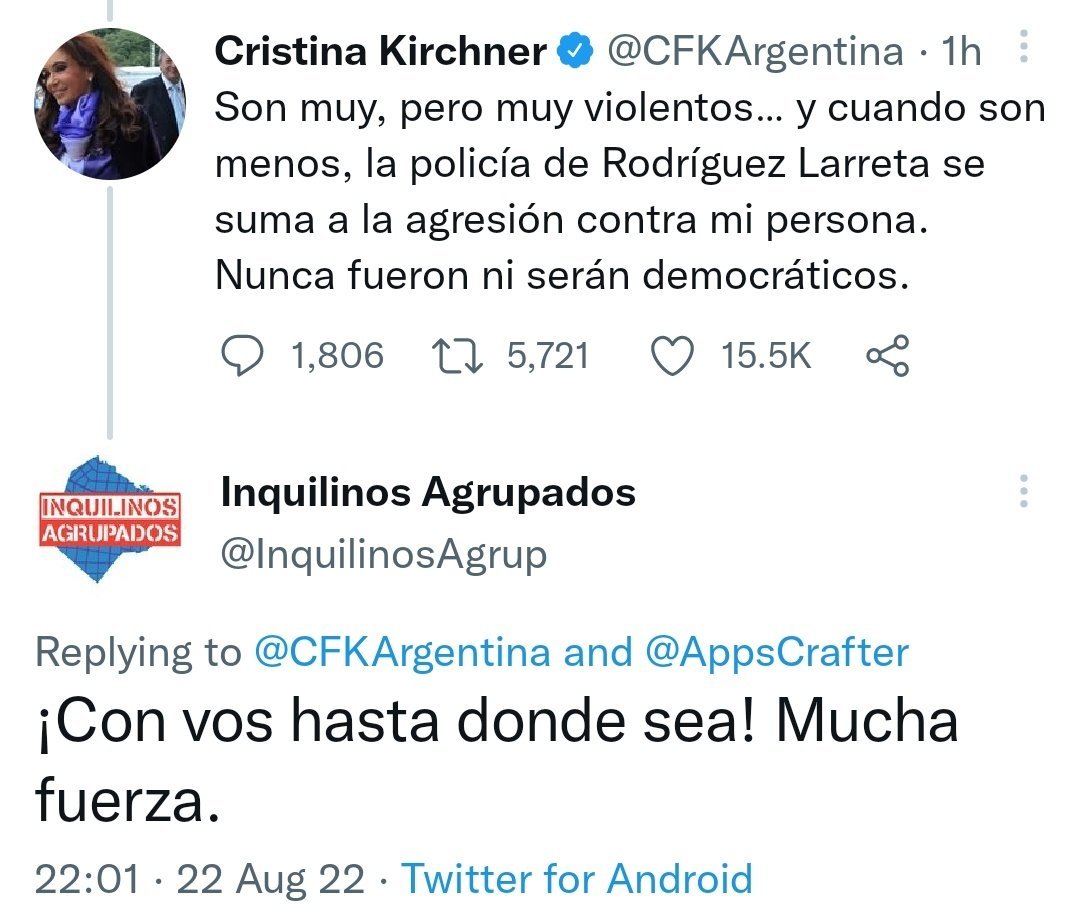 juanif17's tweet image. 📢🧐Kirchneristas agrupados

Esta agrupacion carece de autoridad moral e intelectual. Son kirchos y hay que tomarlos como tales