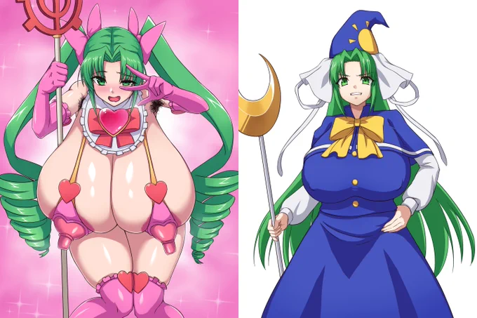 東方の魅魔の魔法少女化洗脳。 