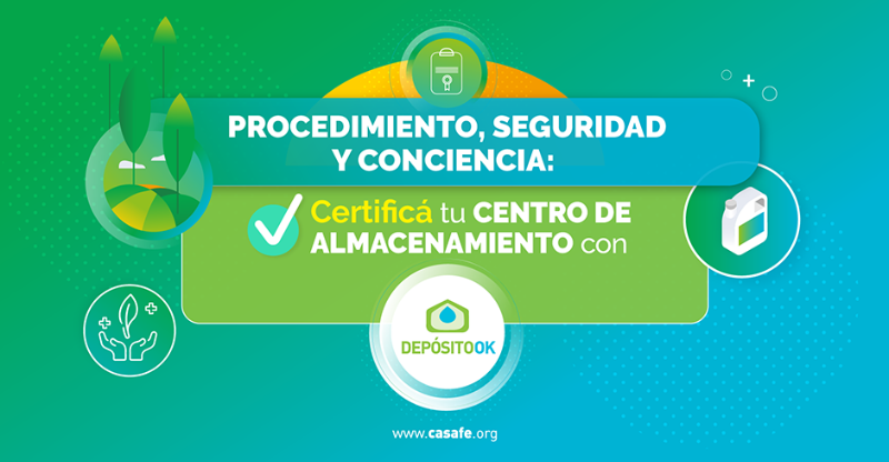 CasafeOk's tweet photo. La seguridad en el almacenamiento de fitosanitarios ¡es responsabilidad de todos! Operadores, productores y transportistas juegan un papel crucial en crear un entorno seguro y sustentable para la comunidad y el ambiente que nos rodea. ¡Trabajemos juntos! 💪
#DepositoOK https://t.co/pT7ng8RWHx