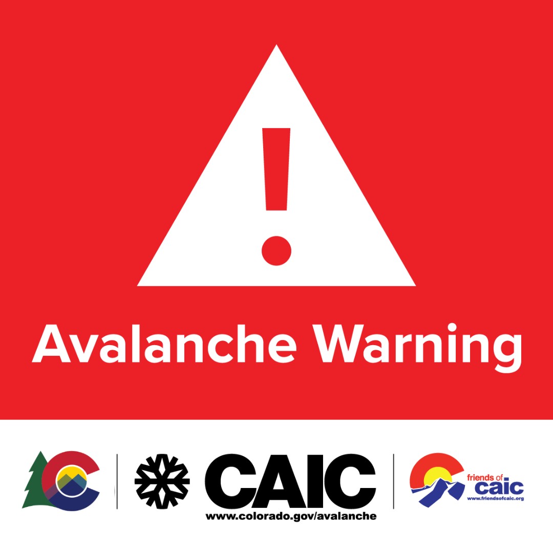 COAvalancheInfo's tweet photo. โ ๏ธ Dangerous avalanche conditions exist across CO. โ ๏ธ An Avalanche Warning is in effect for Park Range and the Ruby and Ragged Mountains. Travel in avalanche terrain is NOT recommended. https://t.co/YIlYCtB3WE #AvySafety #GetTheForecast #FriendsofCAIC #COAvyObs #COAvalancheInfo https://t.co/d9YfTntZxg