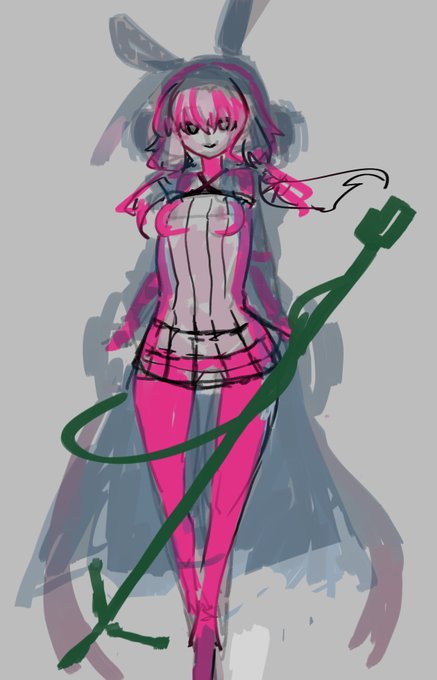 skebより、ゆか凛らふー 初ゆかりんだったけどなんとか可愛くなってくれそう。 こっから動かす為に魔改造(いや基礎設計か?)はじまる。