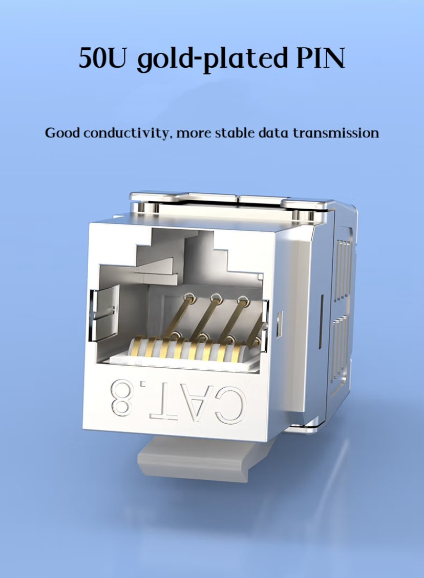 CarinaWu13's tweet image. #Linoya has been striving to innovate products and make them more refined. The CAT8 toolless Keystone jack is the latest product launched by our R&amp;amp;D team. 🎉 🎉 🎈