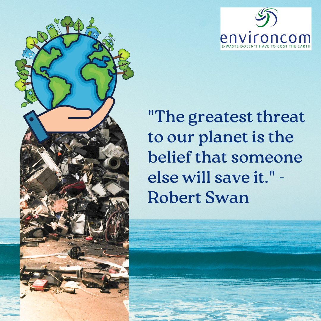 A harsh reality but a gentle reminder to "do the right thing".

 #environcomenglandltd #sustainability #ewasterecycling #circulareconomy