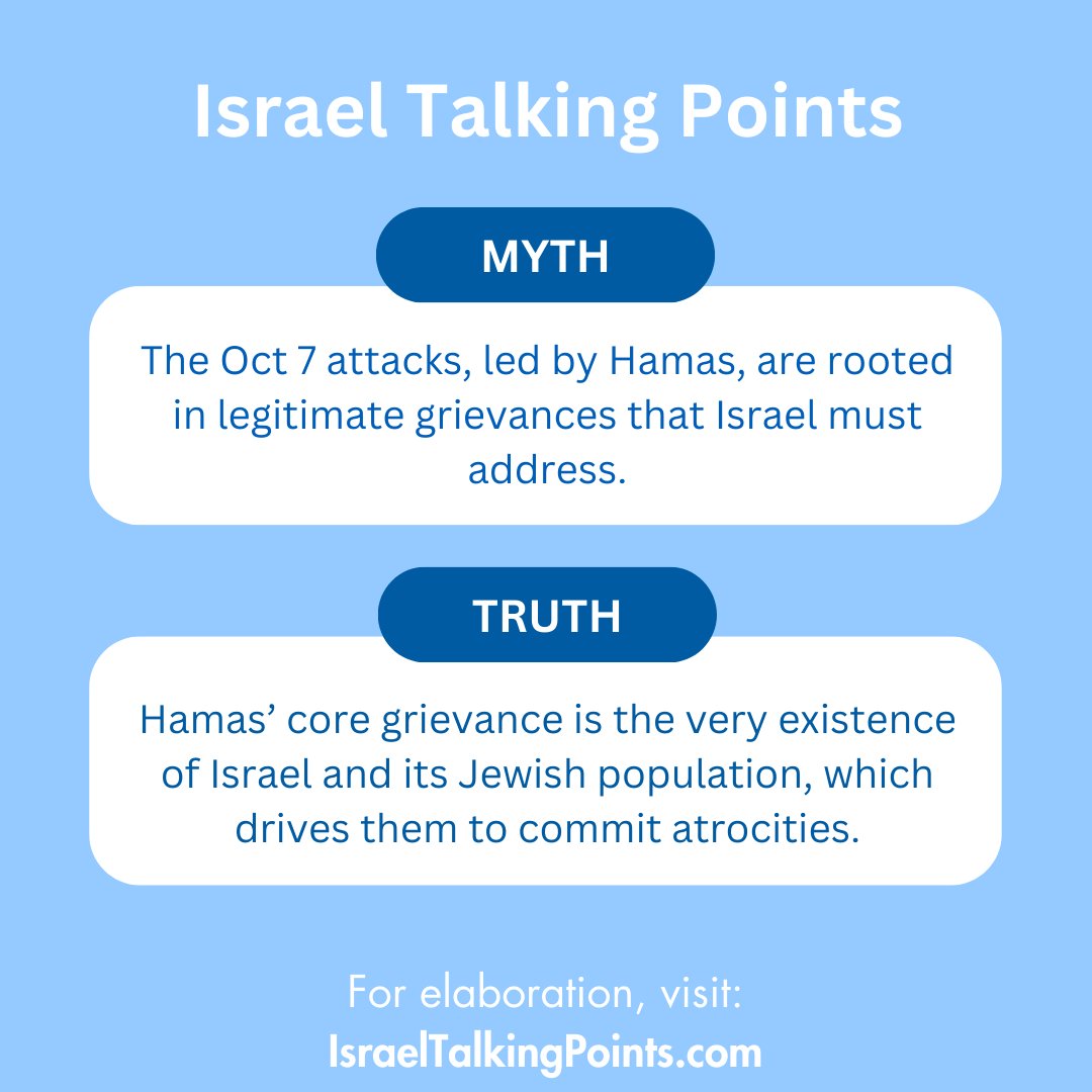 IsraelTalkPts's tweet photo. Hamas has no legitimate grievances: https://t.co/6JelxZYWgU https://t.co/KWxA68cmSI