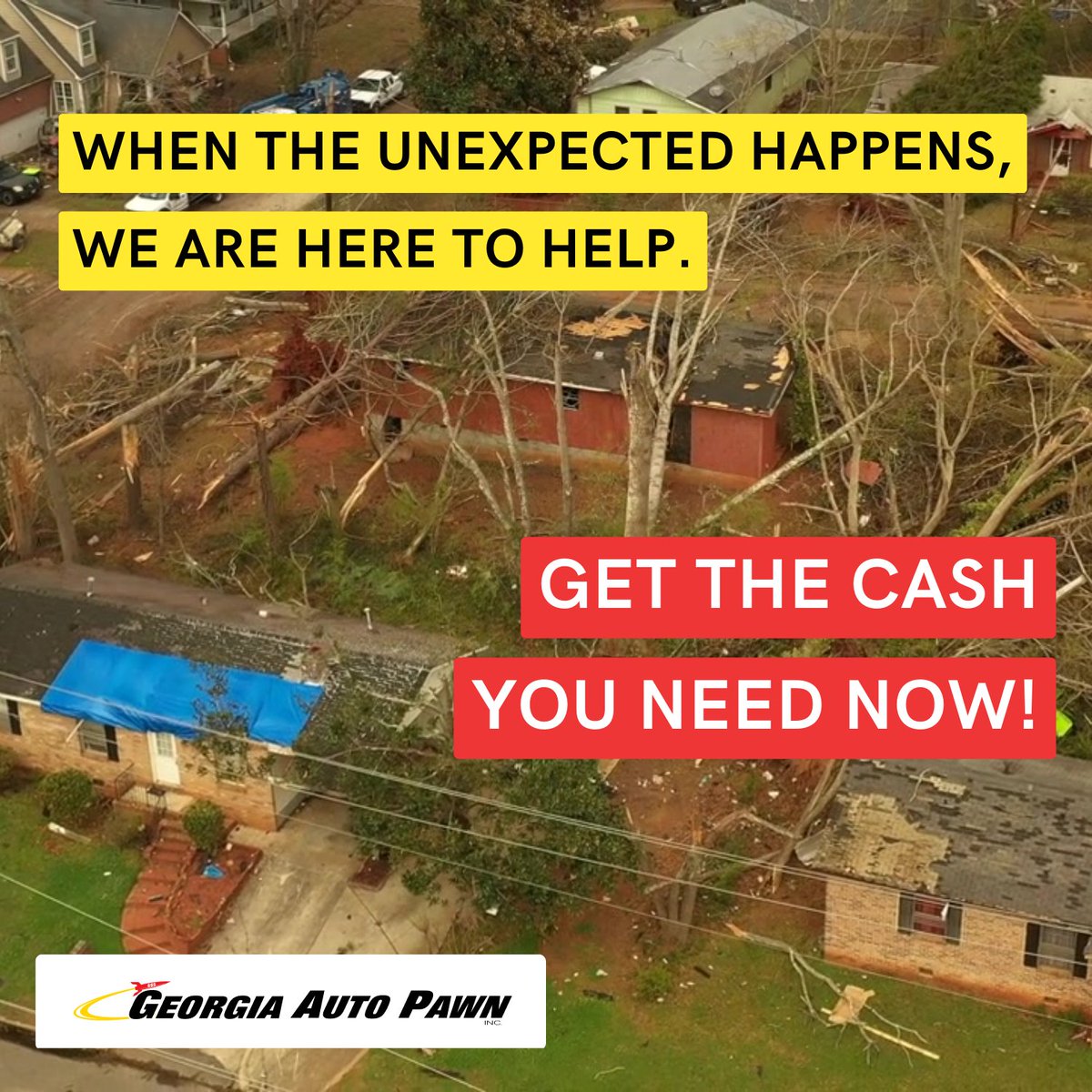 GeorgiaAutoPawn's tweet photo. Unexpected emergencies happen.🚨👀 We are here to help you recover.💲 Visit our website and fill out the online form to get the emergency cash you need: https://t.co/sE9aQKui76 

#emergency #Georgia #emergencyservices #financialsecurity #loanservices #GeorgiaAutoPawn https://t.co/YjhA0eOxFb