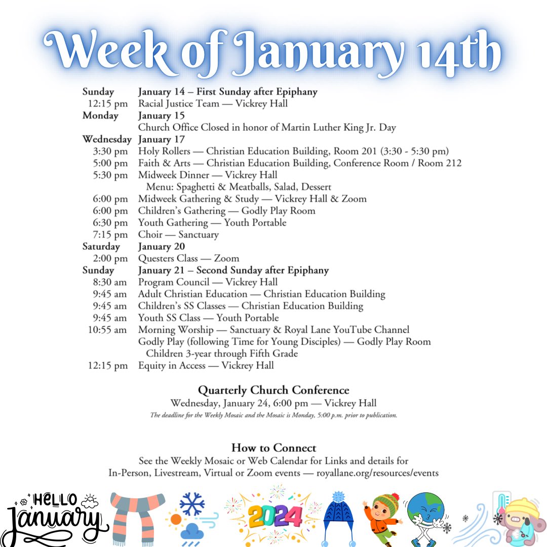royallanebc's tweet photo. Here is what is scheduled at Royal Lane for the week beginning January 17th. 

https://t.co/qIGFdNuYt2 
#RLBClive https://t.co/1bRQccuEEg