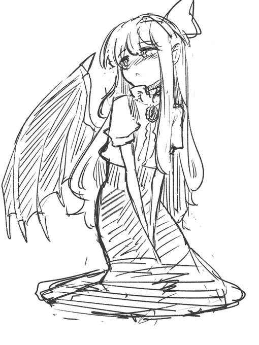 久しぶりにprocreateでがしがしやってみる🦇