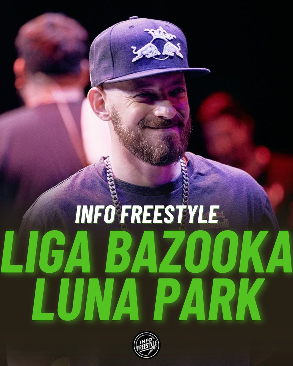 ¡Liga Bazooka Internacional! 📝

🗓: Sábado 23 de Marzo
🏟: Luna Park, Buenos Aires 

- MARKITOS 🇦🇷 vs BIG SOUL 🇦🇷
- BRILLANTE 🇦🇷 vs EL MENOR 🇨🇱
- REPLIK 🇦🇷 vs JALONER 🇪🇸
- STUART 🇦🇷 vs TEOREMA 🇨🇱
- CHILI PARKER 🇦🇷 vs BLUE ONE 🇲🇽

#LigaBazooka 📝