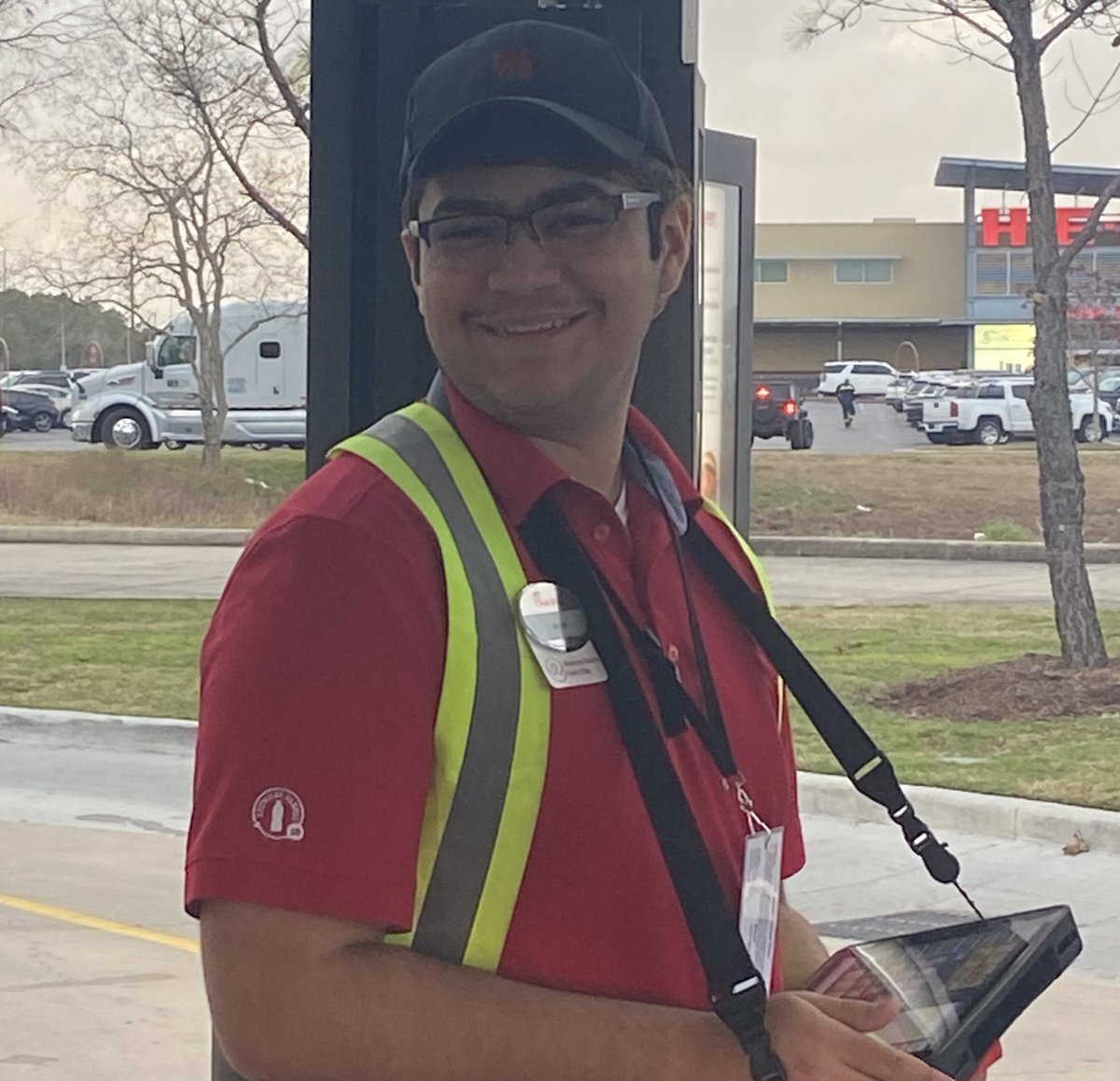Best Chick-Fil-A employee ever! Jesse is professional and friendly in the classroom and in the drive-thru. His managers say they love him! #LPHSFinest #lpisdcte #careerprep #customerservice #deerparkchickfila