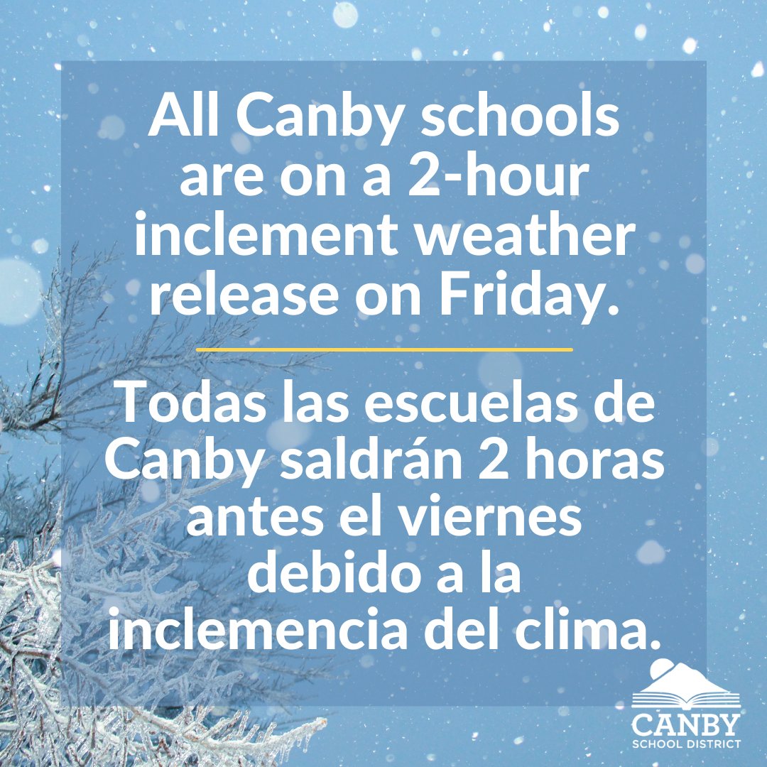 Canby School District tweet media