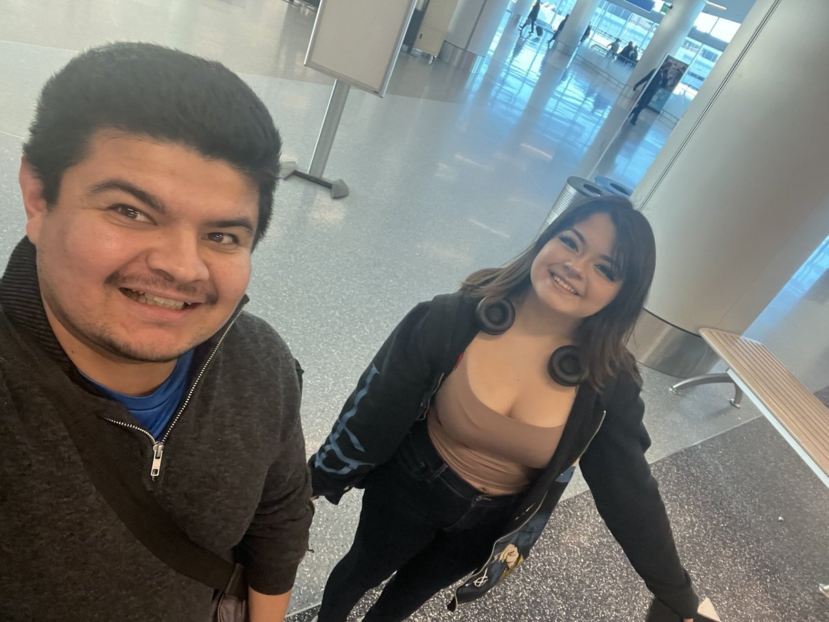 luigisphantom15's tweet photo. Texas bound!  #LAX @connieoreos #SWC #Fineokay @fineokay_ https://t.co/3zAHBrXrs2