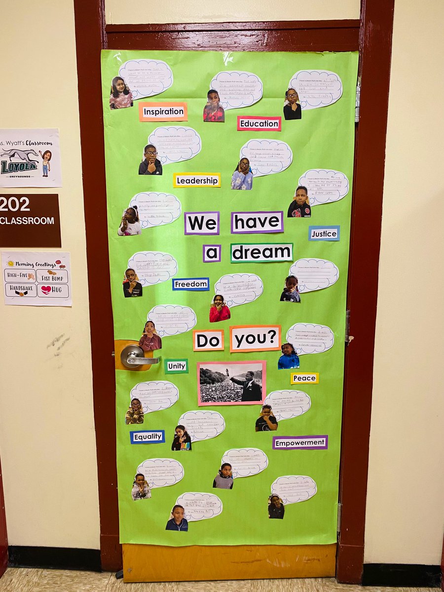 Already prepping my door…👀 #BlackHistoryMonth