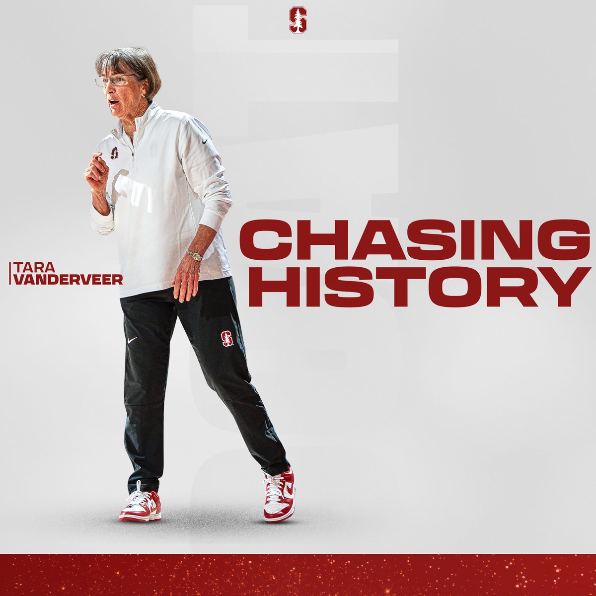 The longevity is inspiring.
The dedication is unmatched.
The love for the game is overflowing.
The numbers are staggering.
And she's not done yet.

Join Tara as she chases win No. 1,203.

👉 GoStanford.com/Tara

#GoStanford