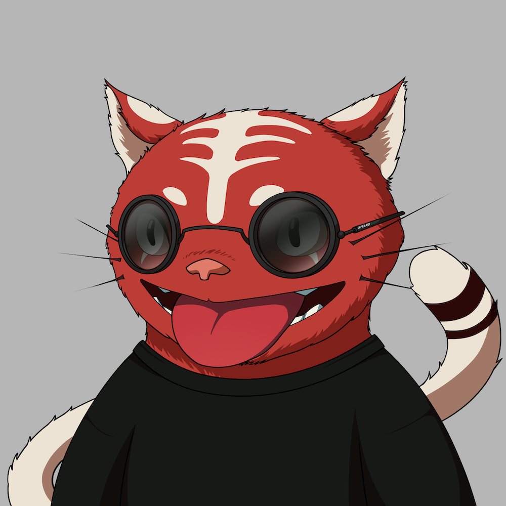 NinjaRyan8's tweet image. OG fur @KitaroStudios just hit different!

Not enough love for the only red pattern in the first version of the coloring book! ❤️

#KitaroWorld #TailGang #PurrrPals #plushies
