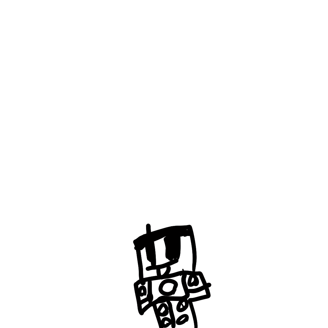 ジョジョ「5歳が描いてくれたカーチャン←とムスッコさん→実際はこんなジョジョみたいな服は着」|浅木胡逸（あさぎこいち）のイラスト