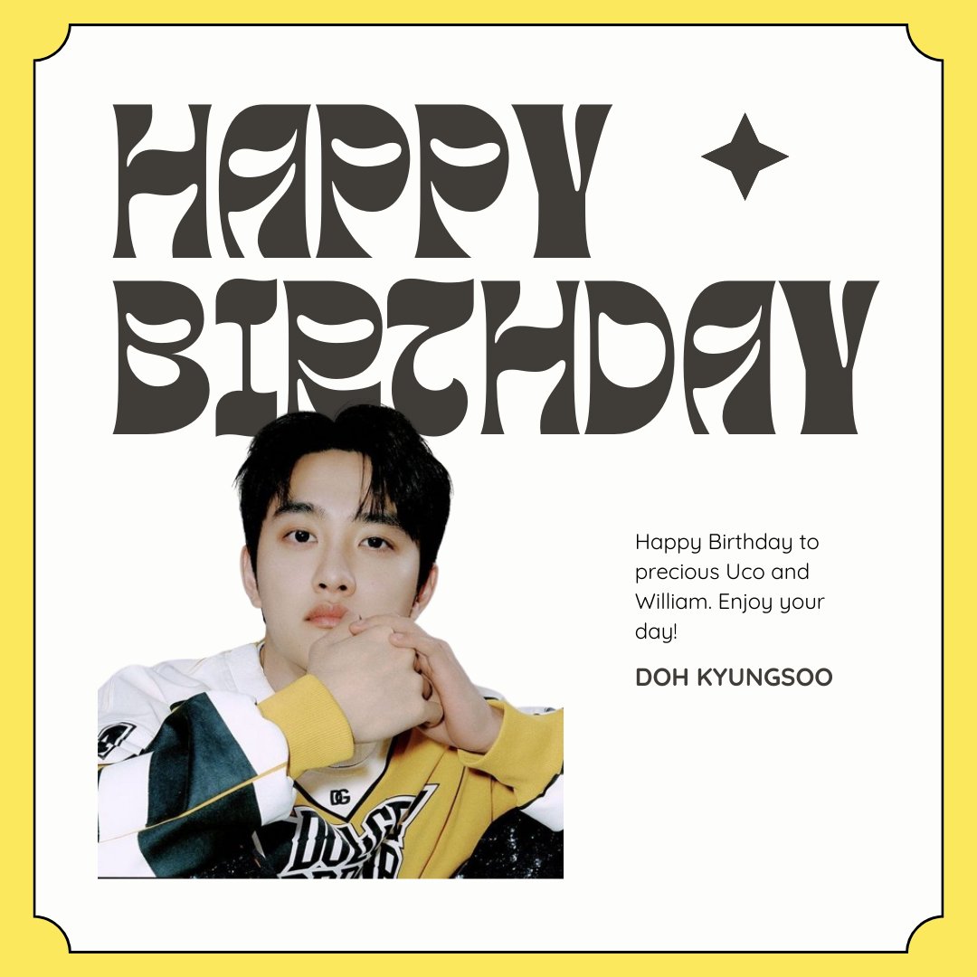 baekhyuvni's tweet photo. @WeareExozone @exogundul @Kyeozngsu Happy Birthday to the ineffably talented and soulful D.O.! As you celebrate another orbit around the sun, may this birthday mark the beginning of another incredible chapter filled with laughter, love, and unparalleled achievements. 

@exogundul @Kyeozngsu. https://t.co/yS5JXxVAYK