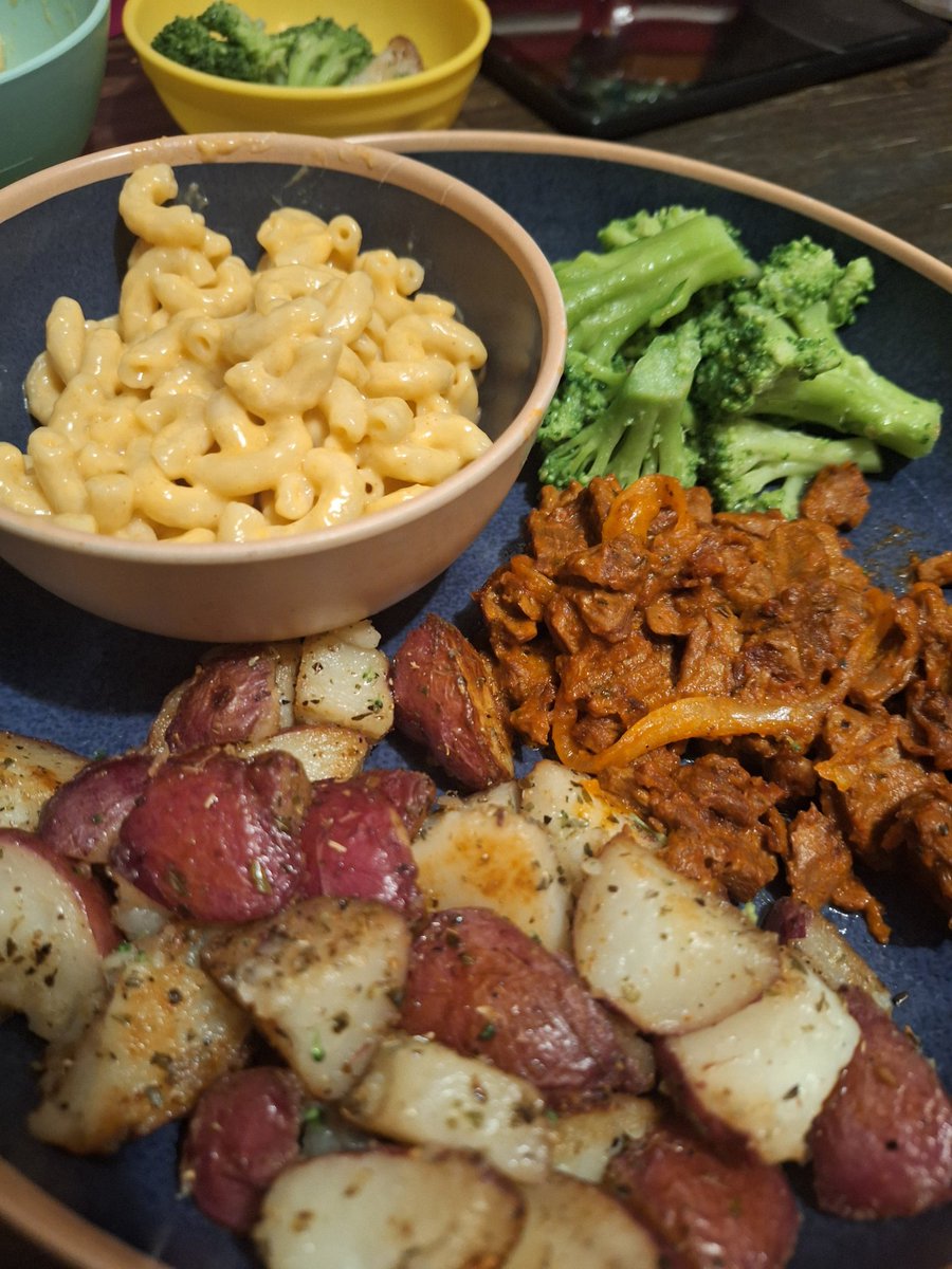 Everything plant based. Wifey da goat