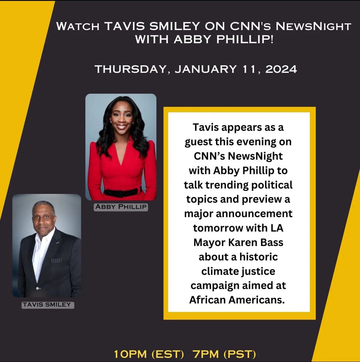 #CNN #NewsNight #BreakingNews #KBLATalk1580 #TheTavisSmileyShow #KBLAClimateJusticeCampaign2024 #NationallySyndicated