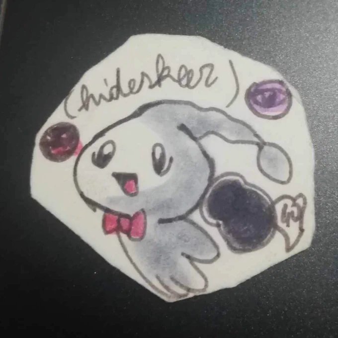 redesigned two #fakemon from my childhood