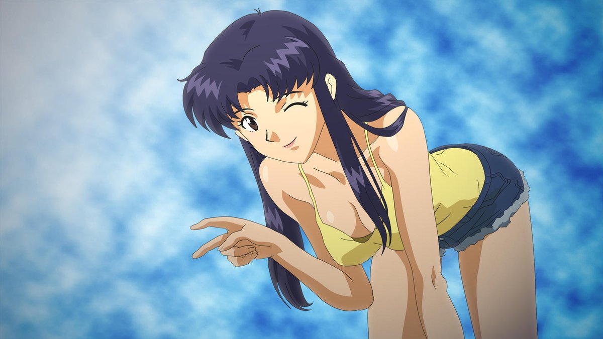 ItsMisatoK's tweet photo. This picture took so long to get right so you bet I'm gonna use it!

This is Major Misato Katsuragi typing! But you can just call me Misato.

Got some facts for you below. And no, they're not my measurements! Take me out for a date first. https://t.co/XDI2UzM0Iu