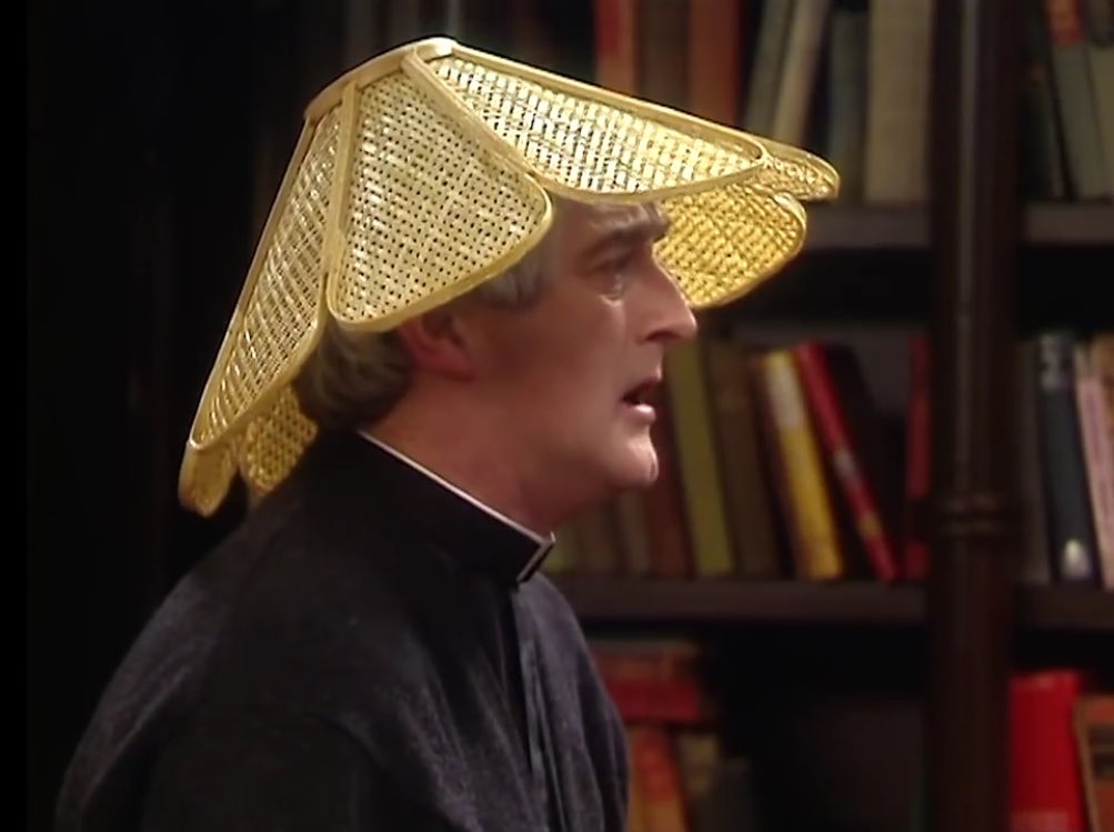 'I am Chinese, if you please...c'mon, Dougal, lighten up!'