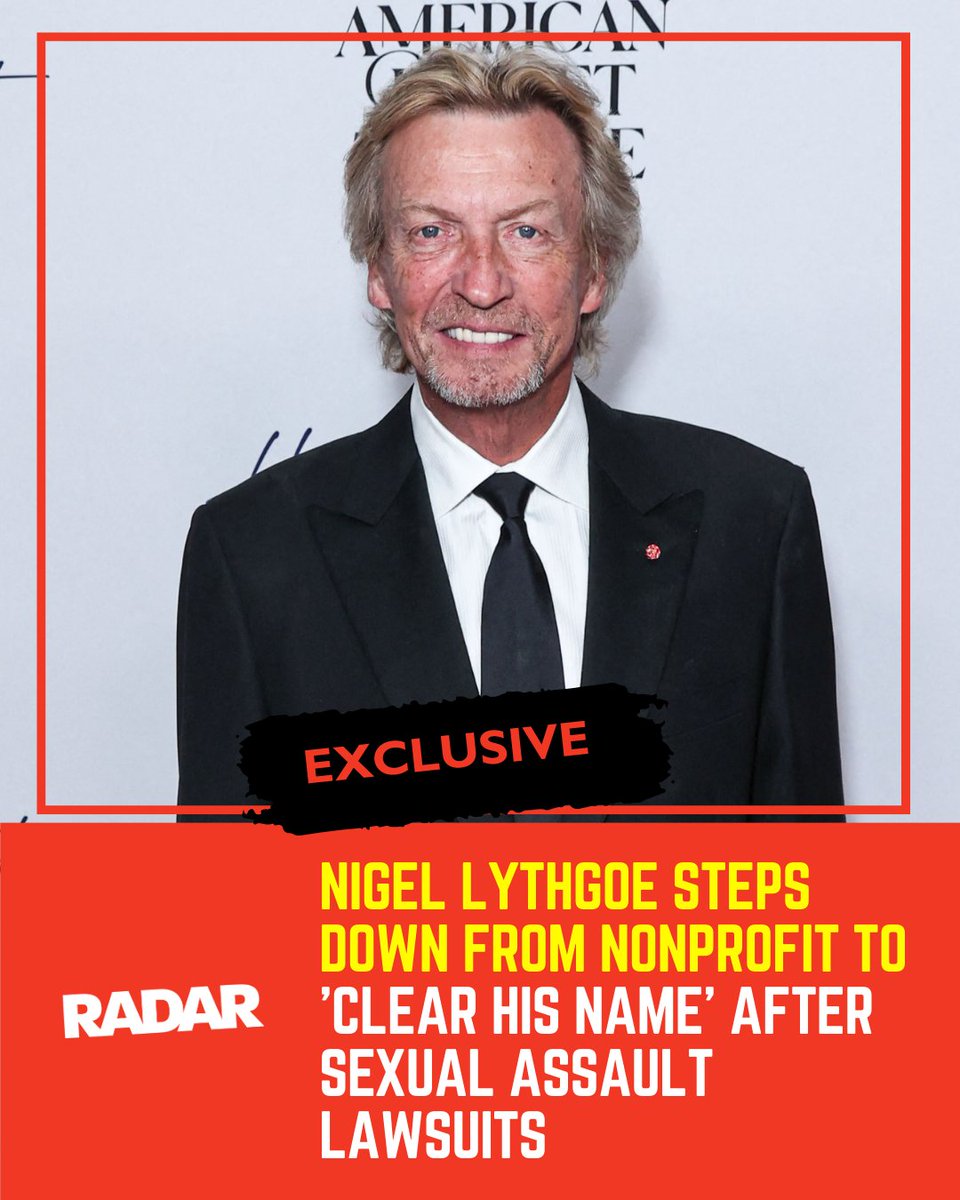 radar_online's tweet photo. #NigelLythgoe's taking a break from #BritWeek. He has other priorities at the moment... Hit the link below for details. #RadarExclusive
https://t.co/m6ecWfQZAU
(📸: MEGA) https://t.co/pNTHmRLqik