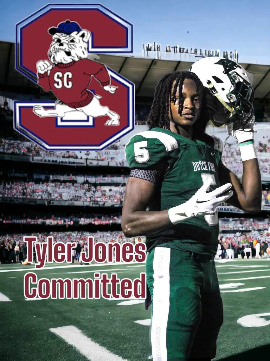 I will be taking my Official to South Carolina State University on the 19th!!
Can’t wait to get to Orangeburg 
#GoDogs 
#Iwasbornabulldog

<a href="/CoachNGodd/">NaShan Goddard</a> <a href="/coachberry77/">Chennis Berry</a> <a href="/kevinJking4/">Coach King</a> <a href="/CoachCParrott/">Coach Chris Parrott</a> <a href="/jordanodaffer/">Coach O@BC</a> <a href="/dfhsfootball/">Dutch Fork Football</a> <a href="/Natehinton/">Napoleon Hinton</a> <a href="/coach_bras/">Scott Braswell Jr.</a> <a href="/B12PFootball/">Big12Performance</a>
