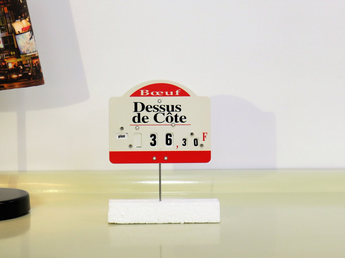 MaLanterne's tweet photo. Vintage Meat Butchers Price Ticket Label, Beef Ribs and Low Beef Ribs Set, White and Red Color, Butcher Shop Decor, Made in France, 70s https://t.co/JILTQNB1nr #Holidays #Retro #Vintage #Music #Sales #Summerdress #Free shipping #Fashion #WhiteAndRed https://t.co/RxvptuWfGZ