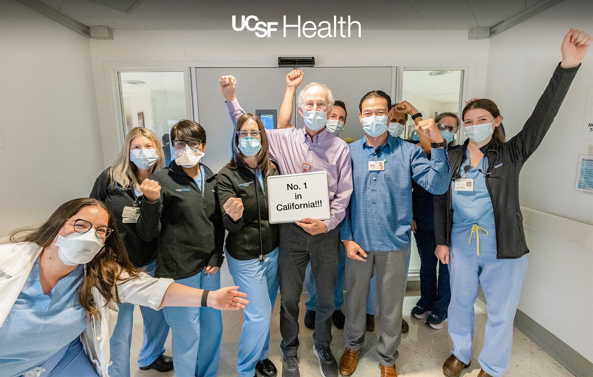 Congratulations to our Lung Transplant program, ranked No. 1 in California! The team performed a record-breaking 95 lung transplants last year! 🎉