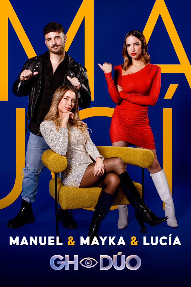 ghoficial's tweet photo. Manuel, Lucía y Mayka formarán un trío en #GHDúoEstreno https://t.co/VSaBlSCZpn