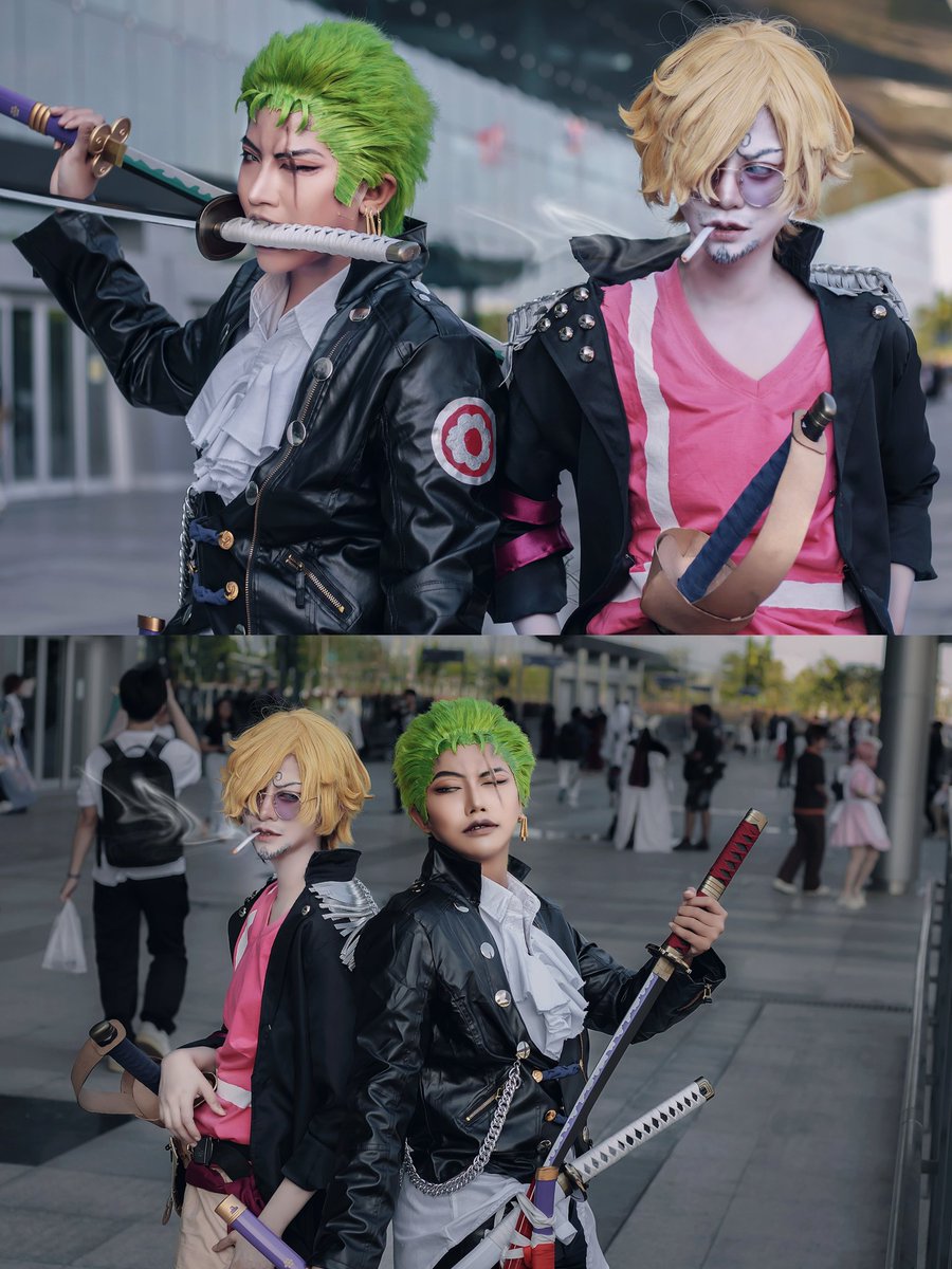 reijiqk's tweet photo. More pictures at Fan page /IG : Guretocosplay
.
@Toya_nooto
#onepiececosplay #วันพีชคอสเพลย์ #ワンピース #roronoazoro #sanji #vinsmokesanji #โซซัน #ZS #zosan #ゾロサン #サンジ
#ゾロ #索香 #ゾサ #onepieceflimred #zosancosplay https://t.co/QiLjirORMv
