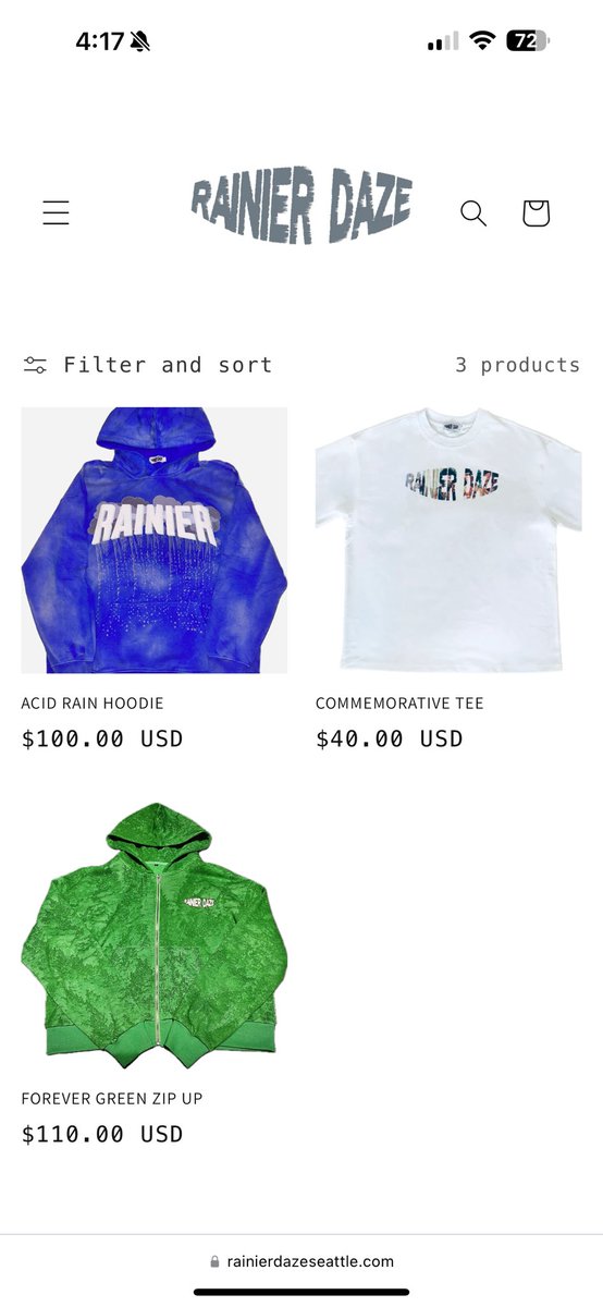 Shop now! Rainierdazeseattle.com