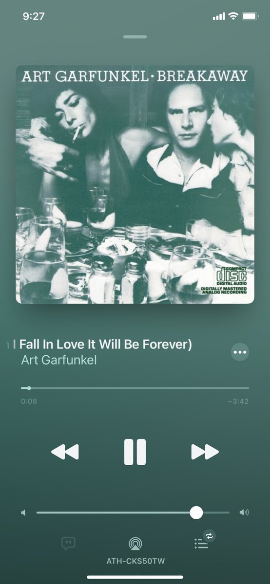 #NowPlaying
#ArtGarfunkel
#Breakaway