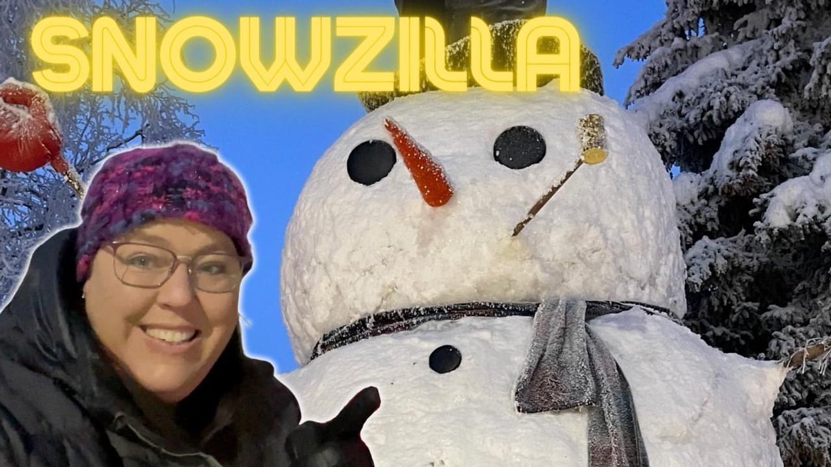 🚨 New Vlog Alert 🚨 
youtu.be/qvsRUlRYrns
Join us as we head out on a double date to see for ourselves the myth, the legend, the giant snowman of Anchorage! #winterinalaska #visitanchorage #snowzilla2024 #lifebelowzero #livinginalaska