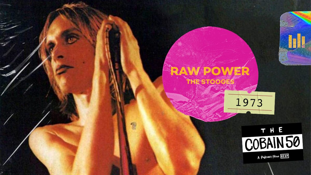 In the inaugural episode of KEXP's Cobain 50 podcast, host Martin Douglas kicks off the series by diving into 1973 album Raw Power by The Stooges. Listen / subscribe: kexp.visitlink.me/h_T21x