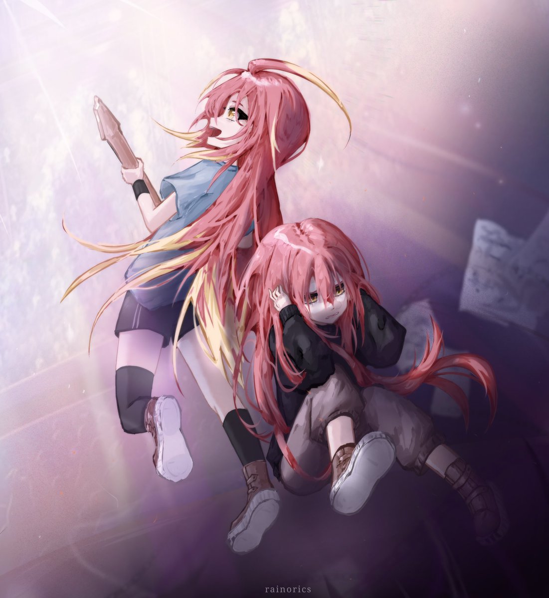 My oc 🎸🎸 anime art

#digitalart #illustlation