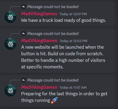 $MVG CEO has been teasing a lot of up and coming announcements, including a new website! 👀 

Would definitely be looking at <a href="/MadVikingGames/">MadVikingGames</a> sooner rather than later...🔥🚀

#cryptomarket #1000xgem