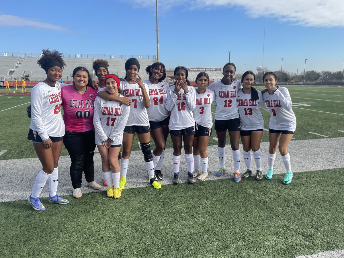 Varsity at the Brewer tournament today. 3-1 win over Northside and a 1-1 tie with Irving. Next up, Boswell Saturday morning. <a href="/cedarhillisd/">Cedar Hill ISD</a> <a href="/CHLonghorns/">Cedar Hill Longhorns</a> <a href="/RecruitTheHill1/">Recruit The Hill</a>