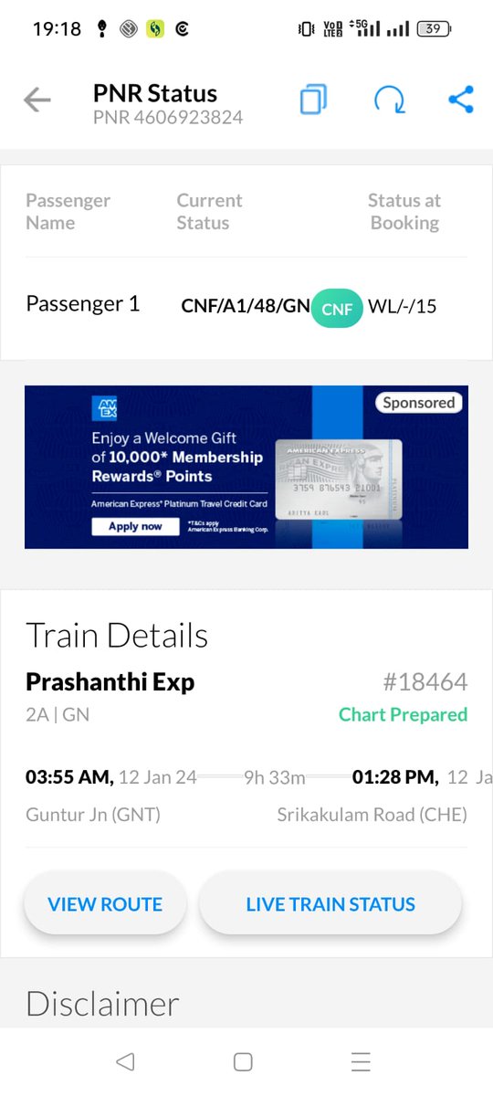 tejas_duvvada's tweet photo. Delay has ruined my travel plans and caused unnecessary stress. The disregard for she'd is not only trouble &amp; also causing financial loss, incident occurred during festive season when alternate bookings are hard to find.
demand better accountability &amp; compensation for my tickets https://t.co/GdR4LfilDN