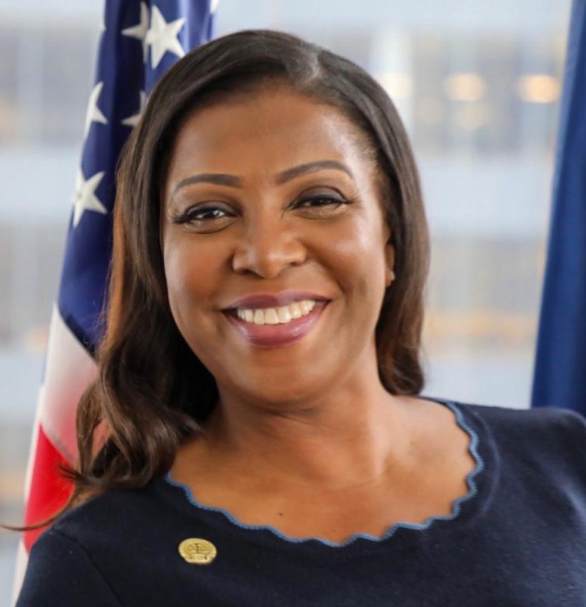 Letitia James is a true shero who is taking Trump down! Drop a 💙 and Repost if you agree! 🤚