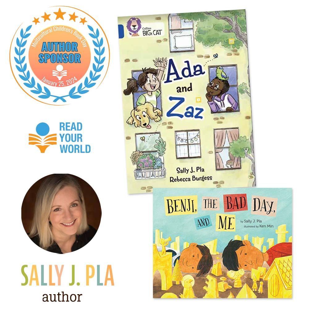 Welcome to 2024 Author sponsor @sallyjpla ! Sally is an advocate for neurodiversity and autism acceptance. Her stories feature characters who think about the world a bit differently. 

buff.ly/3RQFqmR 

#ReadYourWorld #ad #kidlit