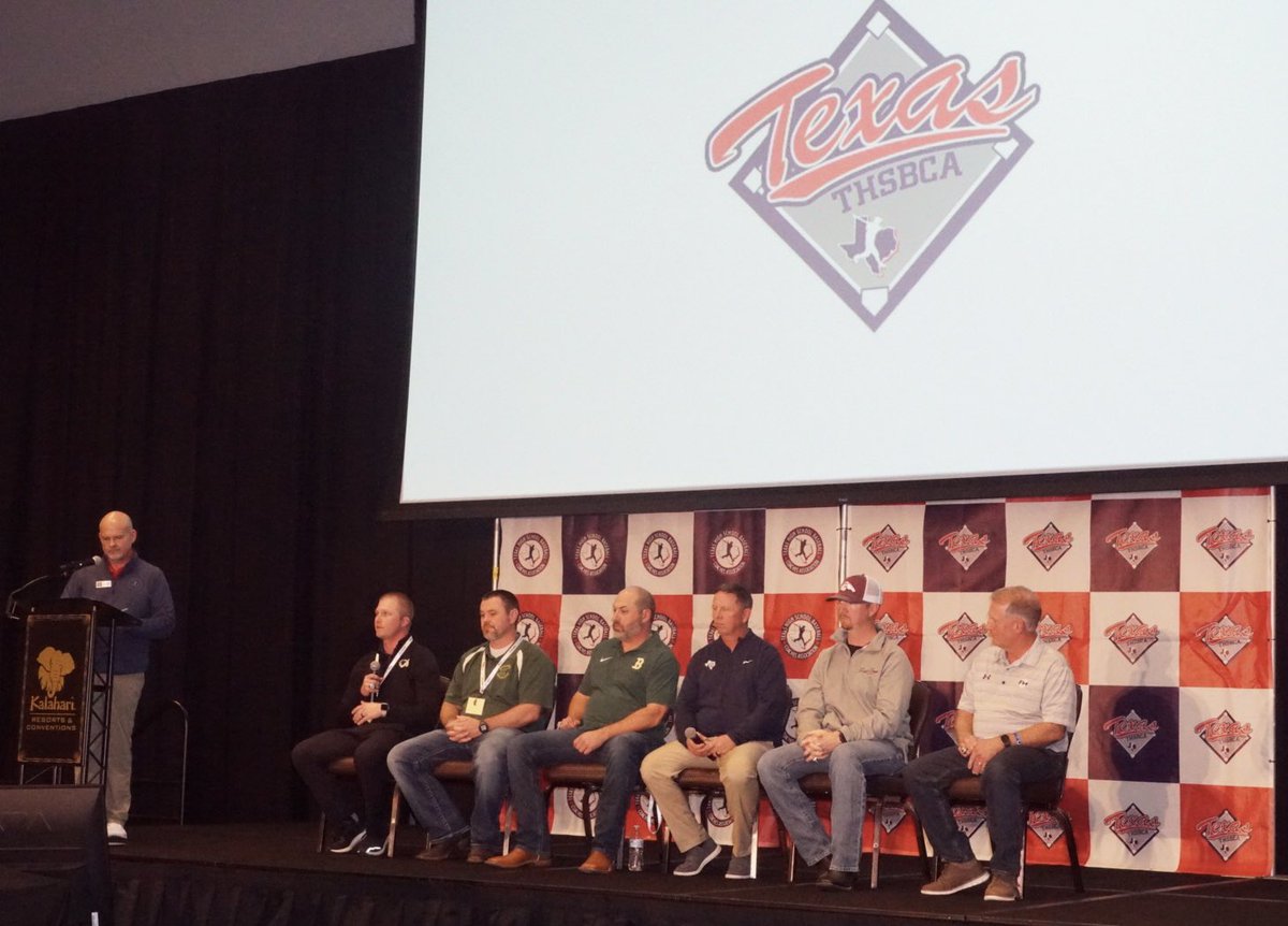 Leading off the #convention’24 are the 2023 State Champion Coaches all classification @thsbca