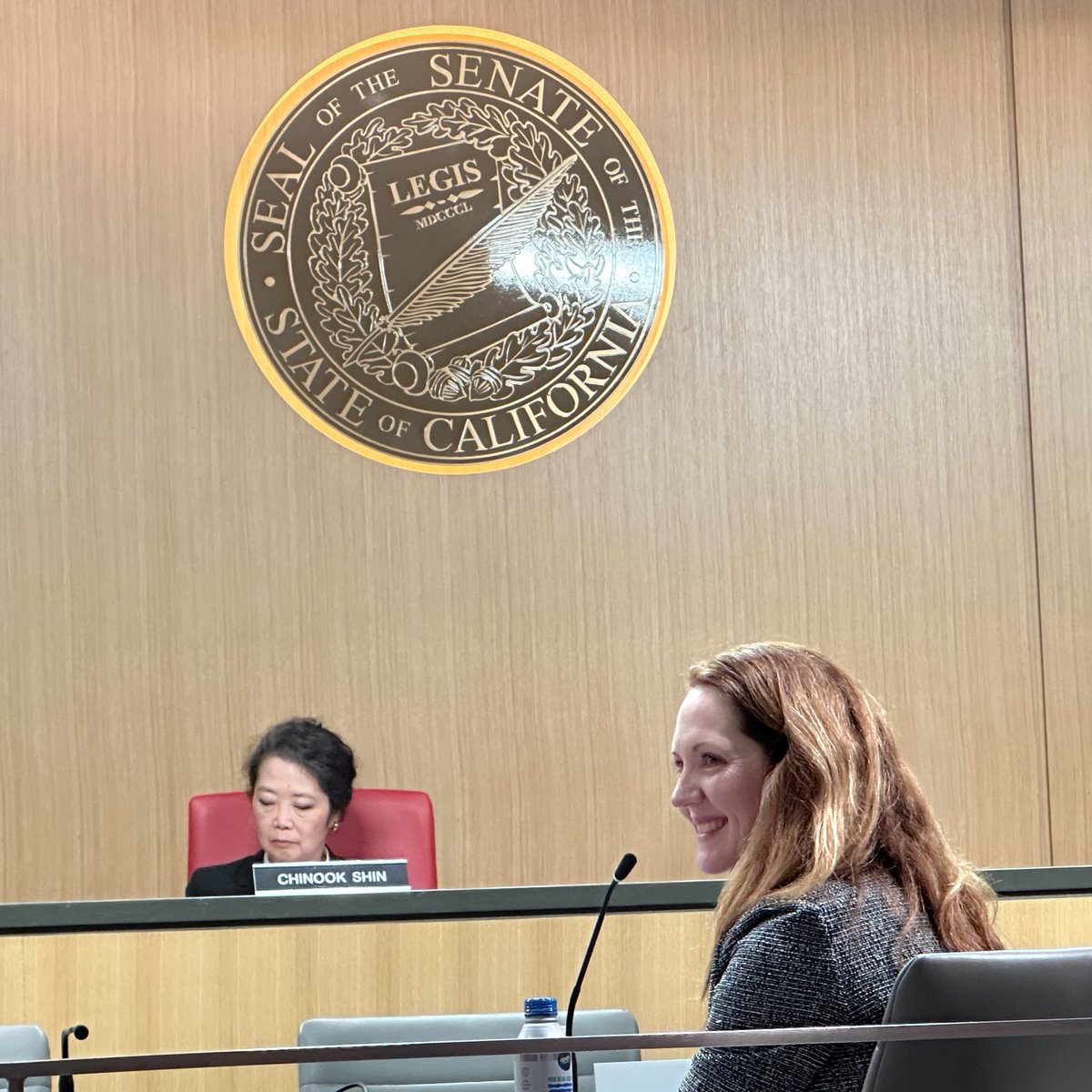 Yesterday I had the honor of appearing before the Senate Rules Committee. I thank the Committee for their dedication to California veterans and for recommending my confirmation to the full Senate.