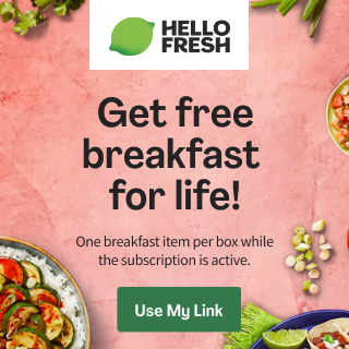 Today’s stream is sponsored by @HelloFresh! Use my link at sdqk.me/aWbCw9E5/IOrh6… to receive one free breakfast item per box while subscription is active 🙂