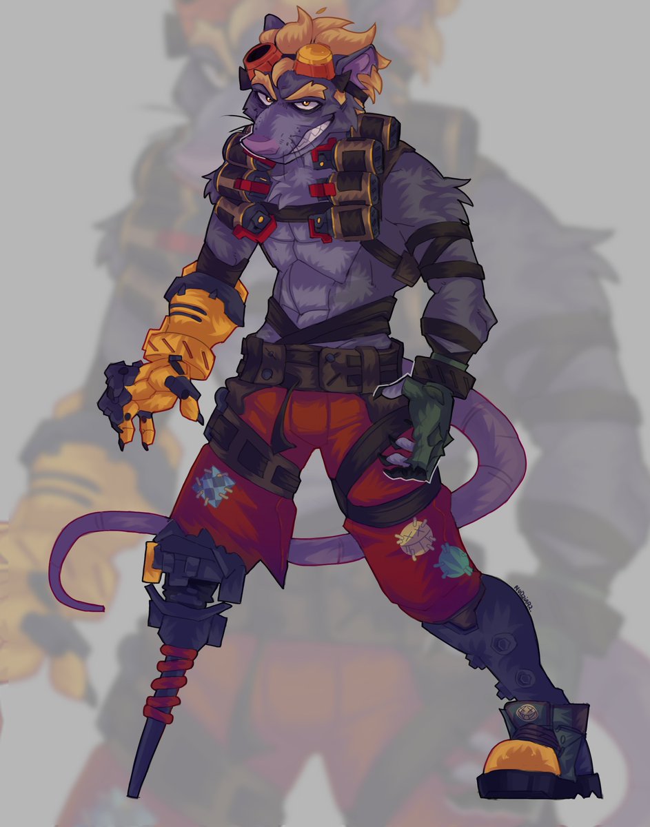 _Nudziarz's tweet photo. #junkrat https://t.co/vfxkYixyvZ