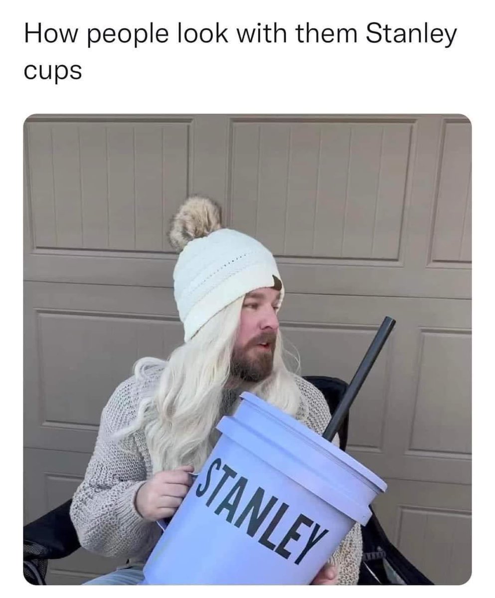 johnclaywolfe's tweet photo. Nothing like a good #memedump to ruin your evening!🤣🫵🏻🔥

But seriously… did you buy a Stanley cup.😂🤔

#memes #memestagram #meme #memedump #memesdaily #funny #funnymemes #funnymemesdaily #funnymeme #comedy #thejohnclaywolfeshow #tgit #workblues #stanley #stanleycup https://t.co/yHeWqhiWX5