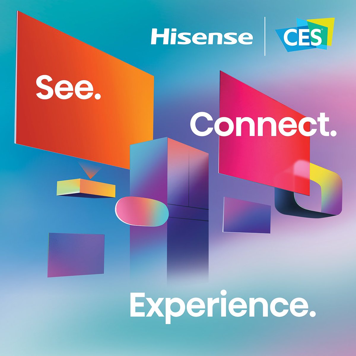 Hisense is back at #CES with another wave of innovation and fun. Come #SeeConnectExperience what we’ve got to offer 👀 #HisenseCES #HisenseCES2024
