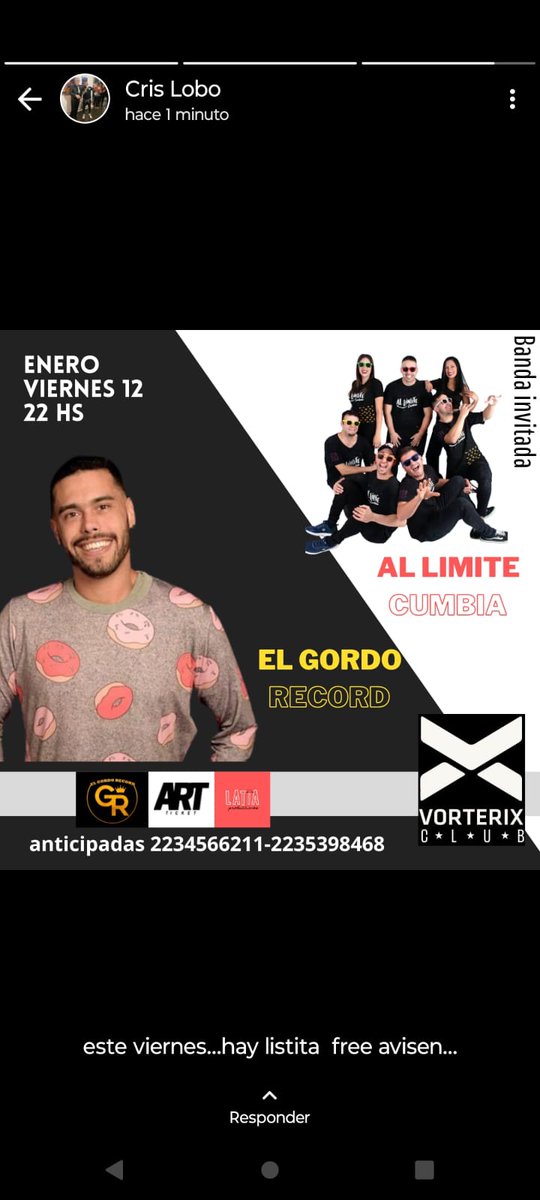 Mañana hay fiestón!