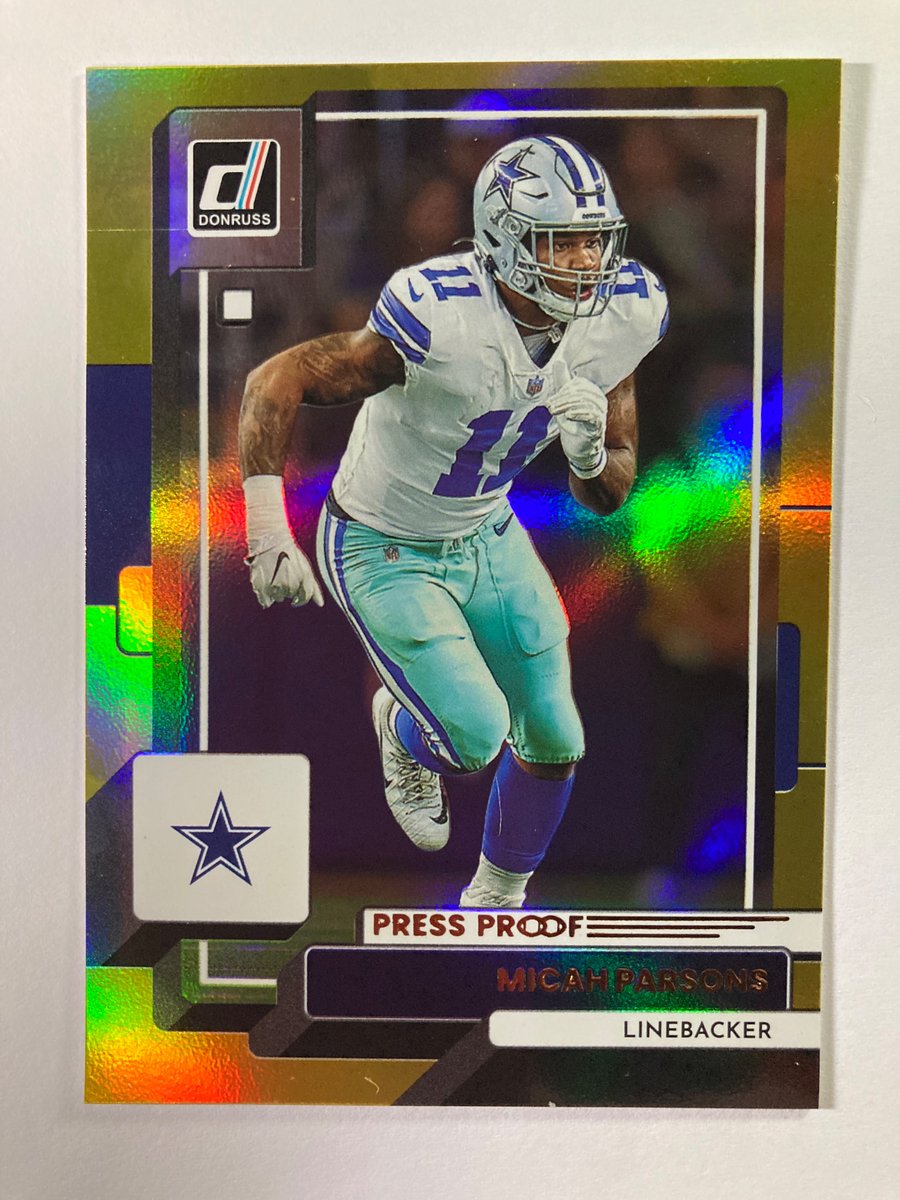 1218Sports's tweet photo. 🎁Appreciation Day Giveaway🎁

Winner Announced Wednesday

🔥Dak Prescott Gold Press Holo
🔥Micah Parsons Gold Press Holo

To enter
1. Follow
2. Retweet
3. Like https://t.co/KbuzTx3sUQ