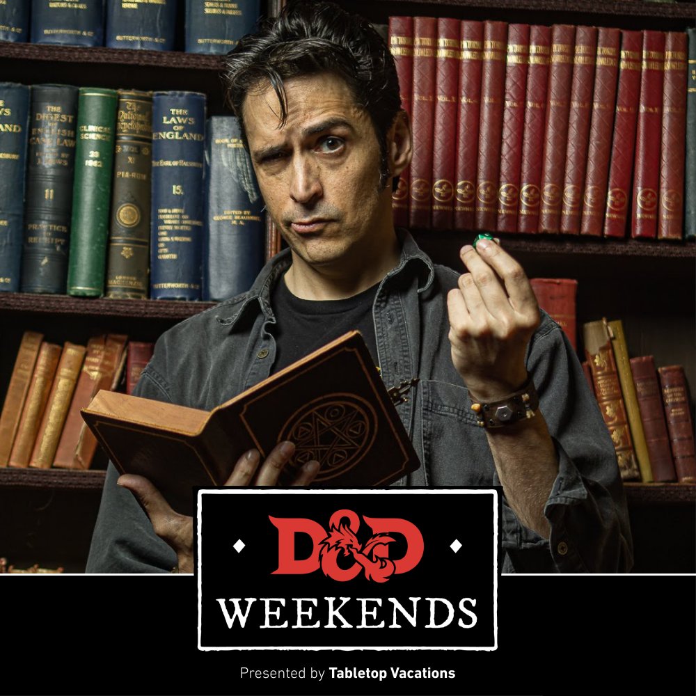 dndinacastle's tweet photo. Introducing D&amp;D Weekends.
Perfect for those craving an intimate and immersive D&amp;D escapade, from the people who brought you
D&amp;D in a Castle.
3 nights, 1 game, on the shores of Lake Sinclair, GA.
Tix coming soon!
Alcuin Gersh: Mar 7-10
Mark Meer: May 23-26
B Dave Walters: Jun 6-9 https://t.co/jR6zeH6Qpg